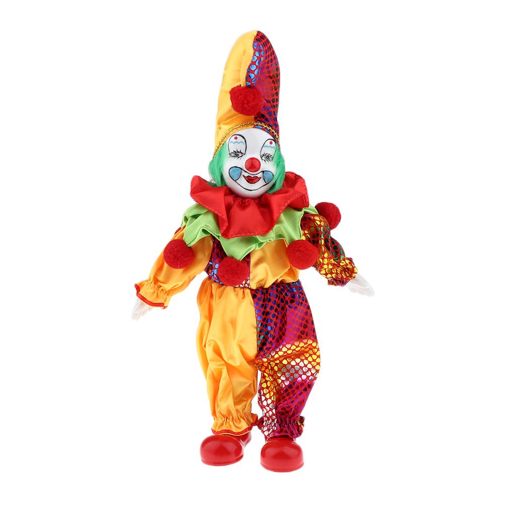 Vintage Collectible Clowns - Boneka Badut Keramik Antik Figurine Koleksi