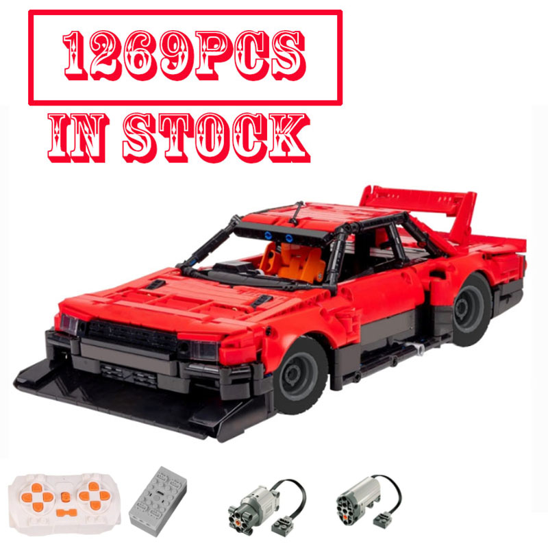 Vintage Collectible Toy Cars - 1288Pcs Blok Bangunan Mobil Sport JDM