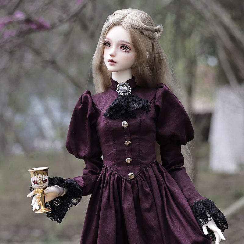 Vintage Collectible Dolls - Boneka Elina BJD 1/3 Wanita Elegan