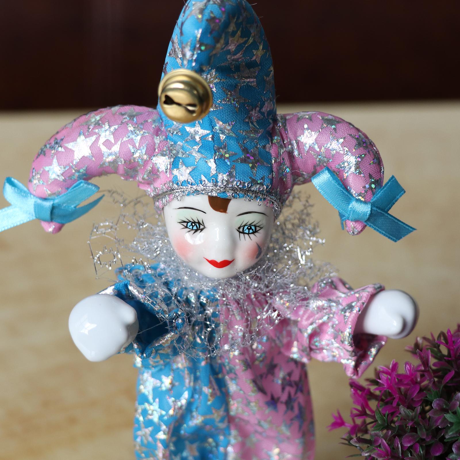 Boneka Porselen Koleksi 20cm B - Vintage Collectible Clowns ulasan dan harga