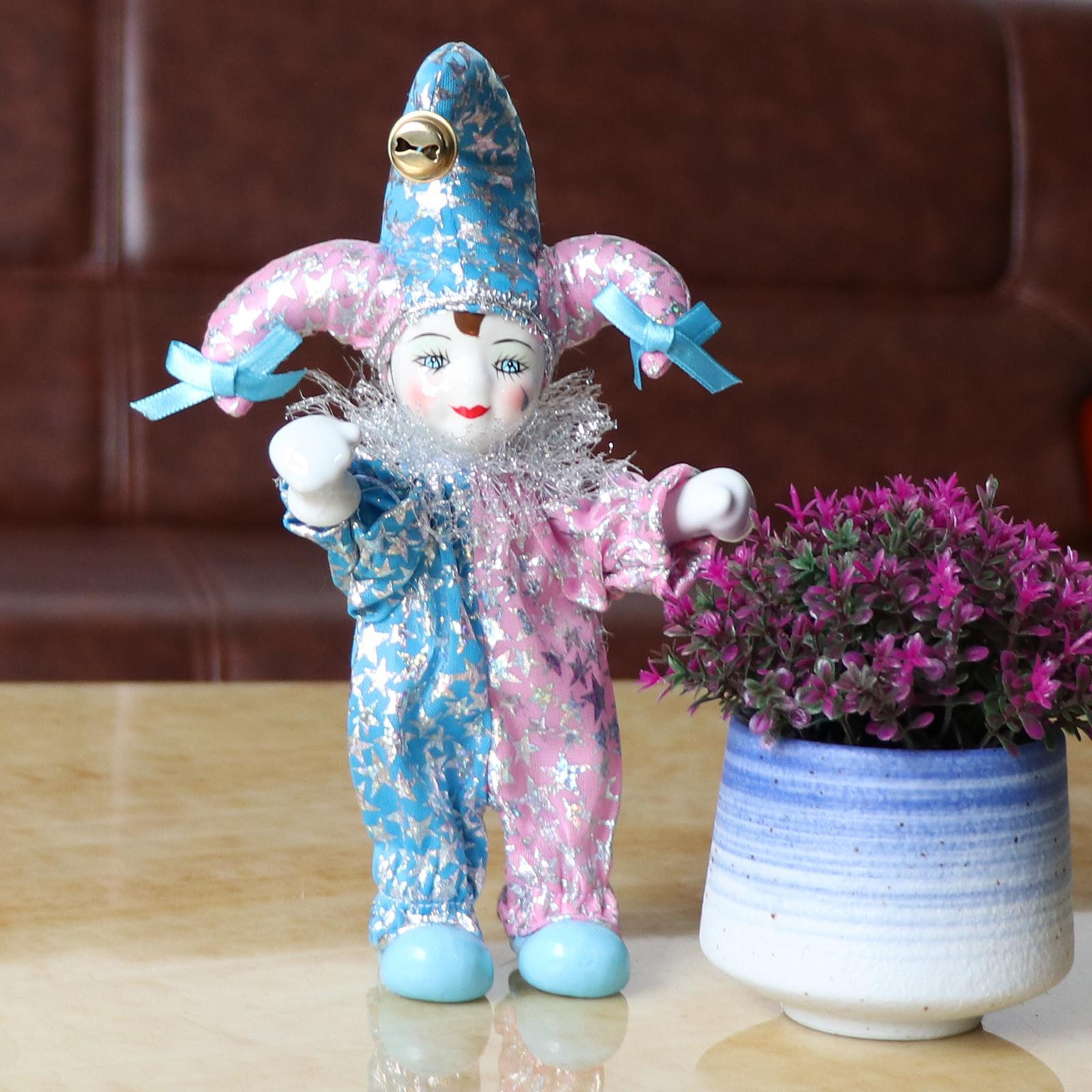 Boneka Porselen Koleksi 20cm B - Vintage Collectible Clowns ulasan dan harga