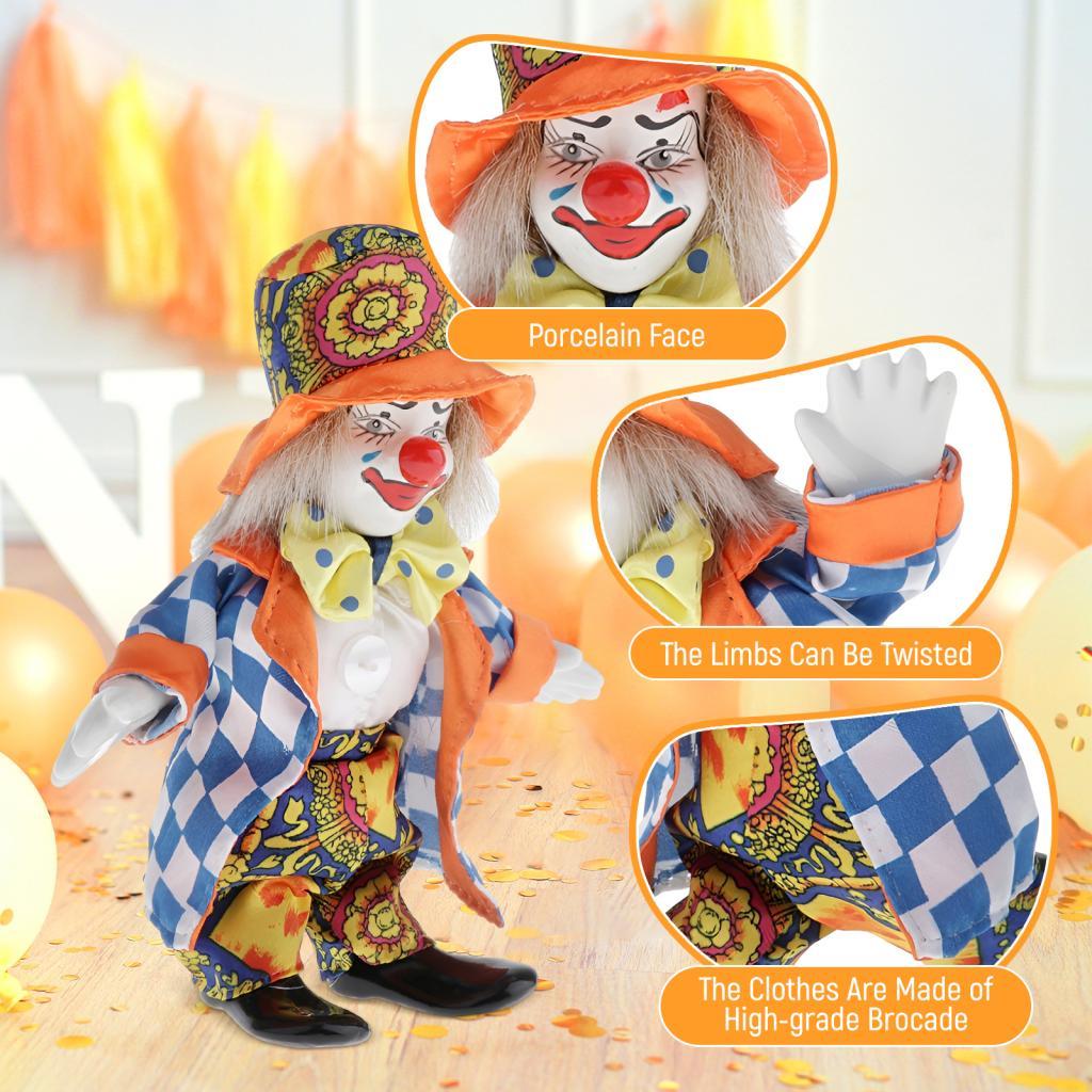 Boneka Badut Jester Porselen K - Vintage Collectible Clowns ulasan dan harga