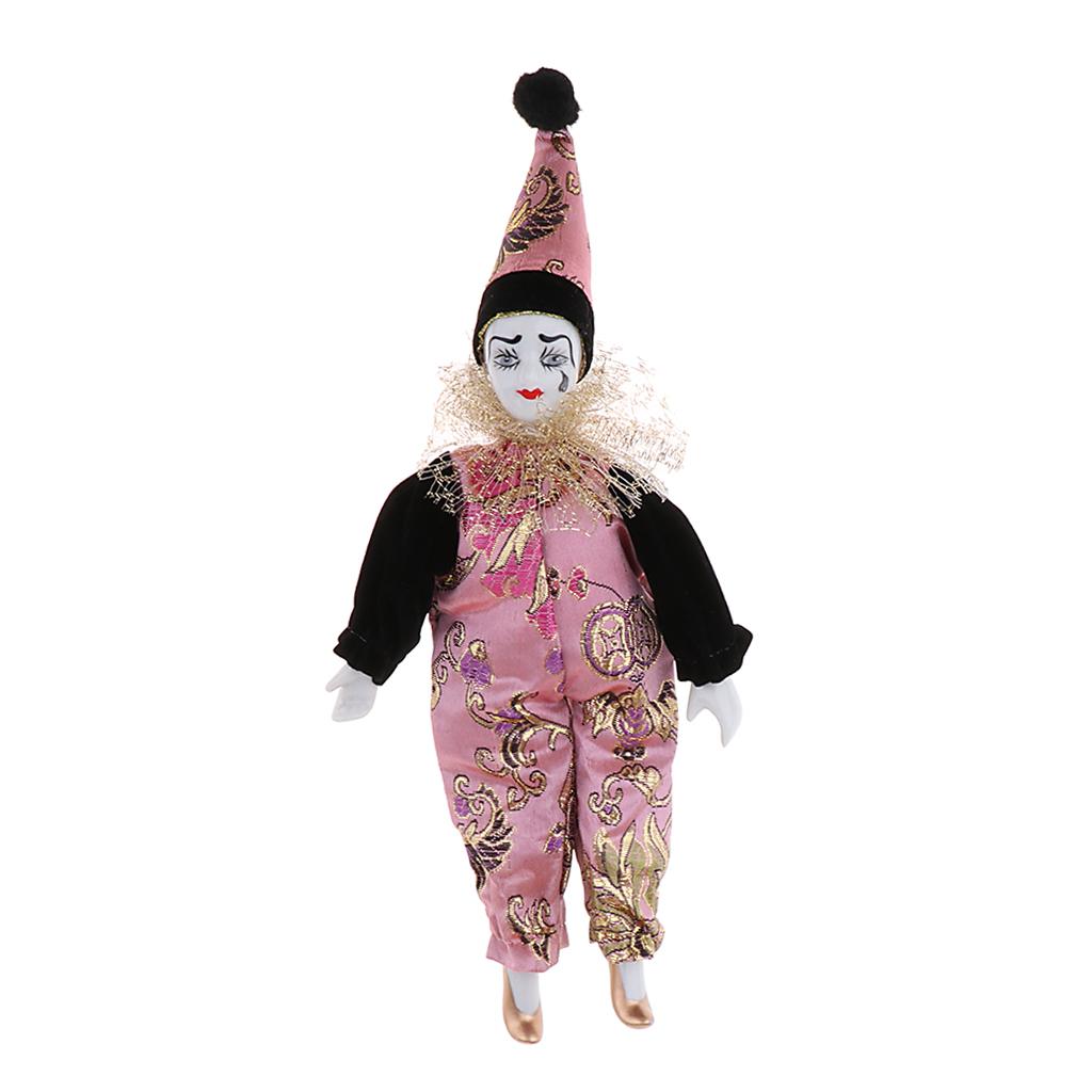Boneka Badut Porselen 22cm Kol - Vintage Collectible Clowns ulasan dan harga