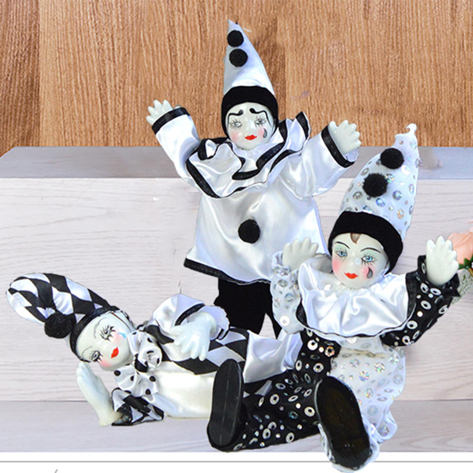 Ornamen Dekorasi Koleksi Keraj - Vintage Collectible Clowns ulasan dan harga