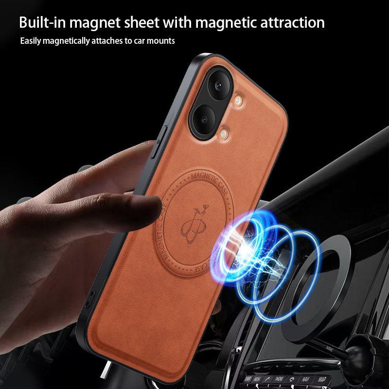 Casing Ponsel Berdiri Kulit Me - Camera Leather Case ulasan dan harga