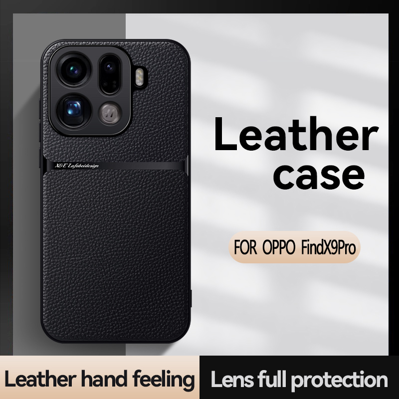 Casing OPPO Find X9 Pro X9 Kul - Camera Leather Case ulasan dan harga