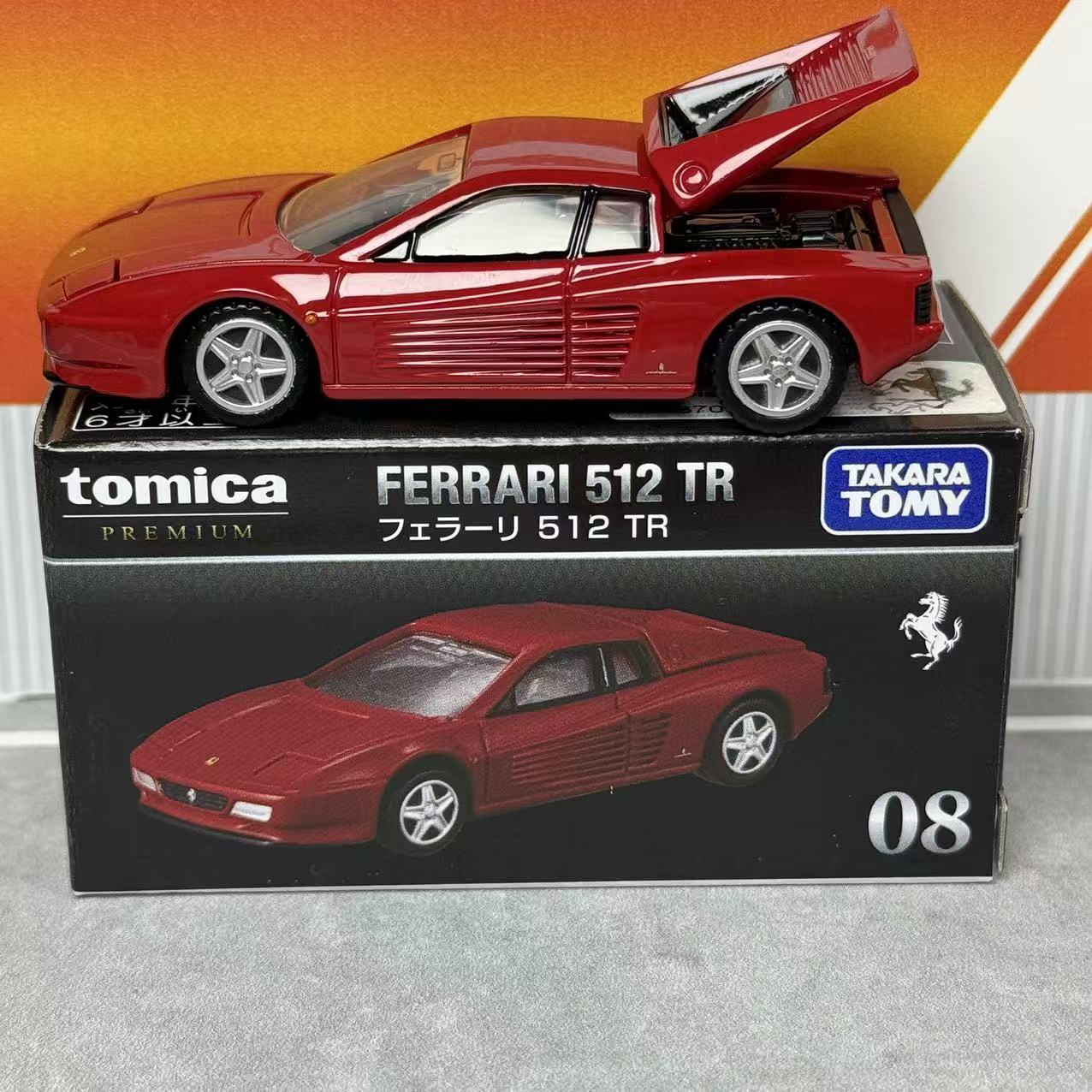 Takara Tomica Premium 08 Ferra - Vintage Collectible Toy Cars ulasan dan harga