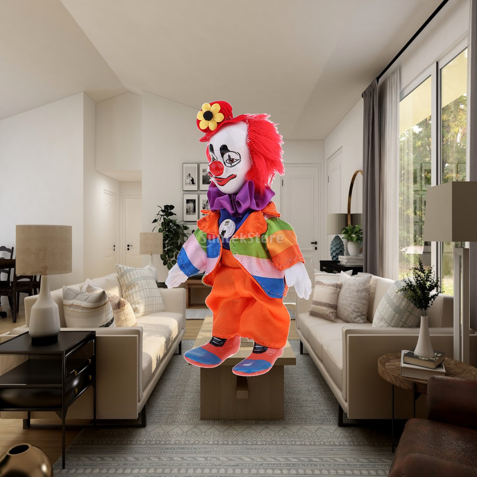 Boneka Badut Porselen Mini 18c - Vintage Collectible Clowns ulasan dan harga