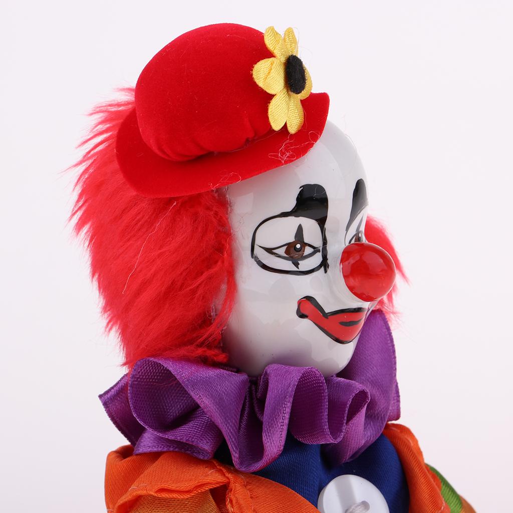 Boneka Badut Porselen Mini 18c - Vintage Collectible Clowns ulasan dan harga