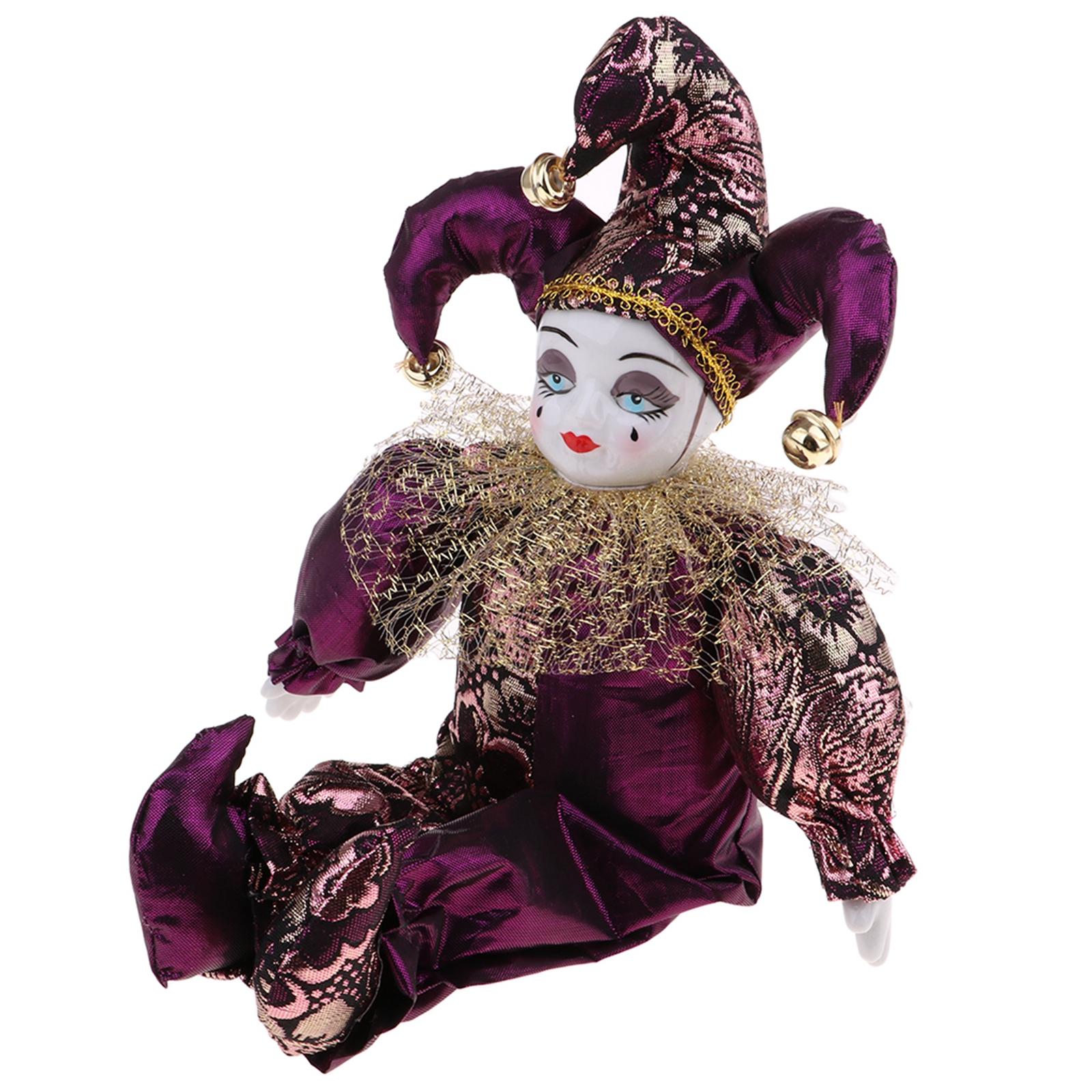 Boneka Porselen Gaya Italia Ba - Vintage Collectible Clowns ulasan dan harga