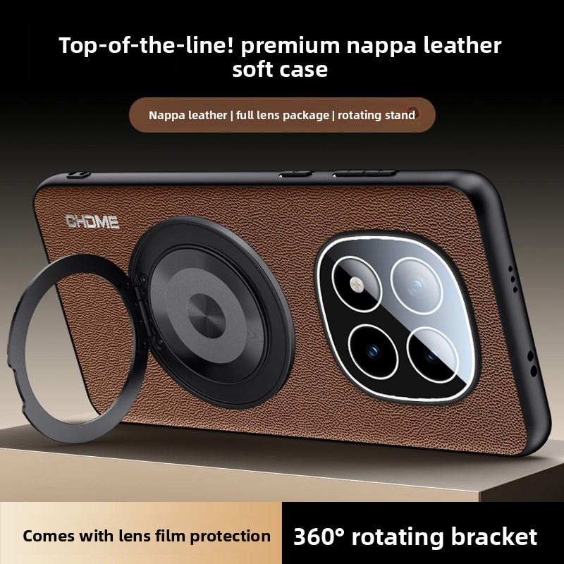 Casing Ponsel Kulit Silikon Le - Camera Leather Case ulasan dan harga