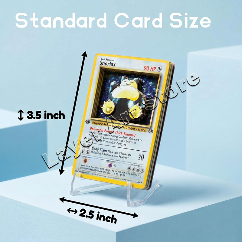 Kartu Berlapis Pokemon 3D Vint - Vintage Pokemon Collectible ulasan dan harga