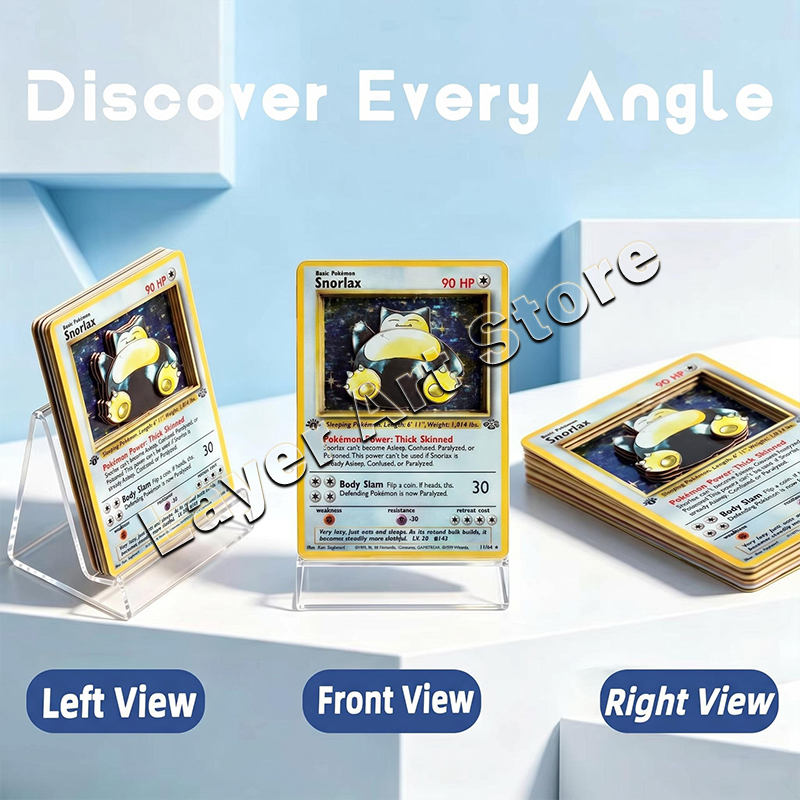 Kartu Berlapis Pokemon 3D Vint - Vintage Pokemon Collectible ulasan dan harga