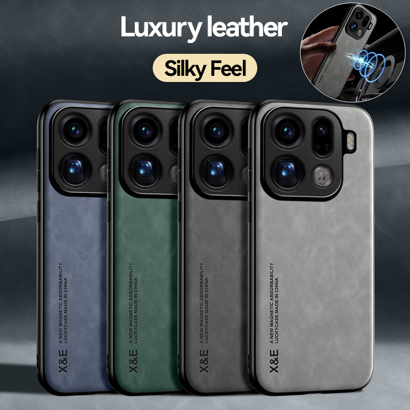 Casing OPPO Find X9 Pro X9 X8  - Camera Leather Case ulasan dan harga