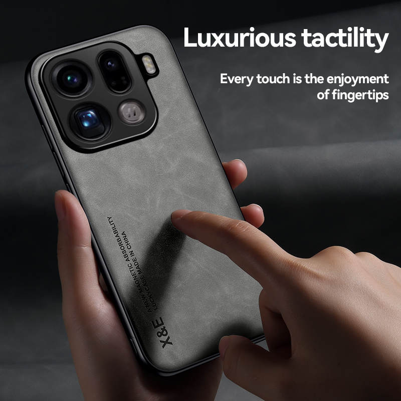 Casing OPPO Find X9 Pro X9 X8  - Camera Leather Case ulasan dan harga