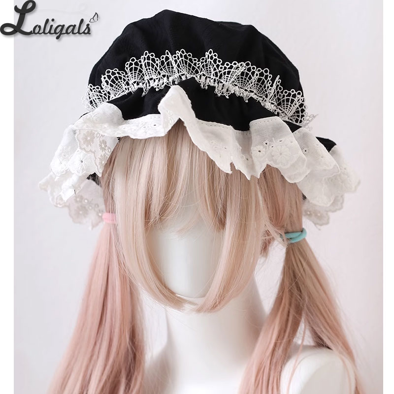 Topi Bonnet boneka antik topi  - Vintage Collectible Dolls ulasan dan harga