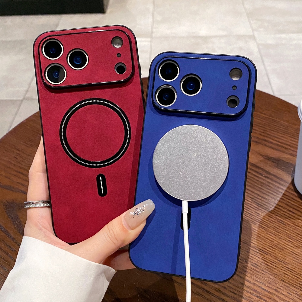 Casing Magnet Kulit Domba Matt - Camera Leather Case ulasan dan harga