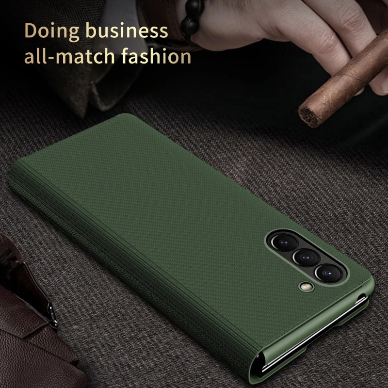 Casing Ponsel Kulit Magnetik G - Camera Leather Case ulasan dan harga