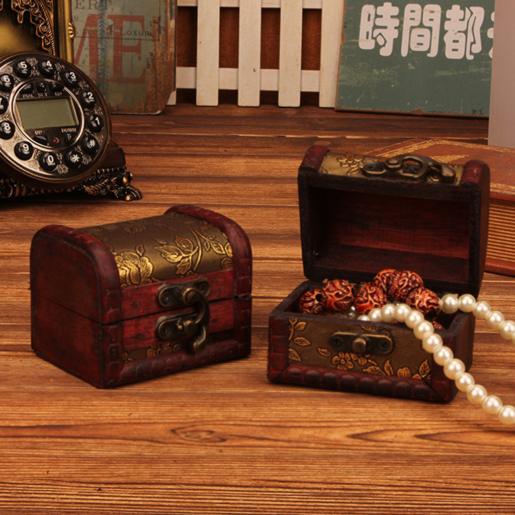 Kotak Perhiasan Kayu Antik Gay - Vintage Collection ulasan dan harga