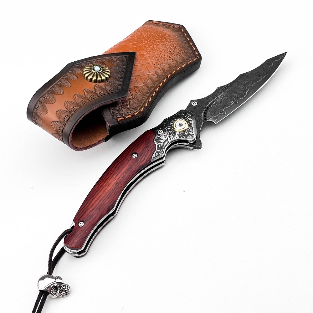 Pisau Lipat Ukiran Vintage Pol - Vintage Collectible Pocket Knives ulasan dan harga