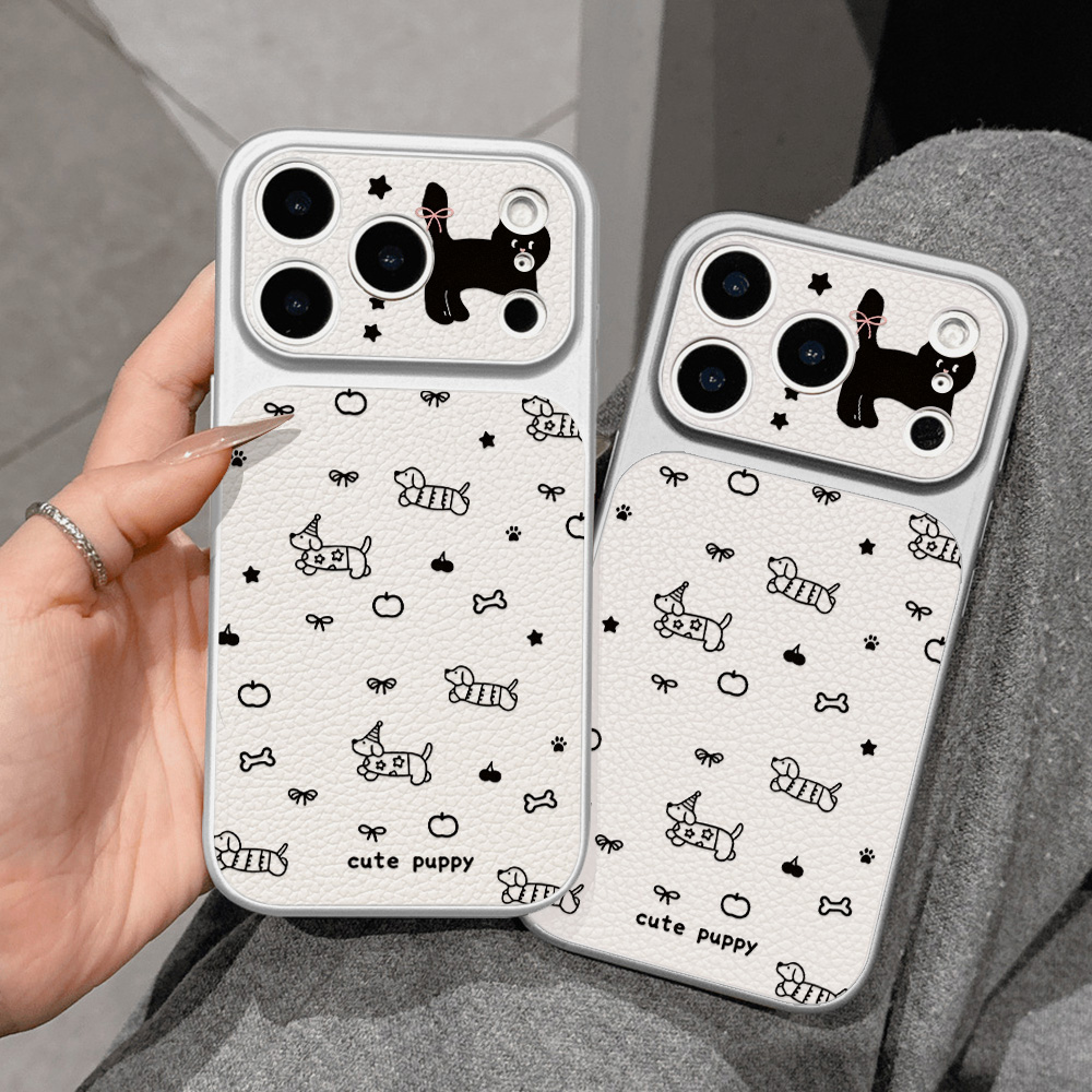 Casing Kulit Anjing Lucu untuk - Camera Leather Case ulasan dan harga