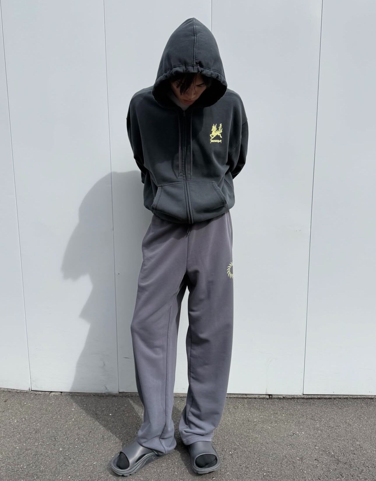 UVU TOKYO’26 Limited Washed Zi - Vintage Zip Hoodie ulasan dan harga
