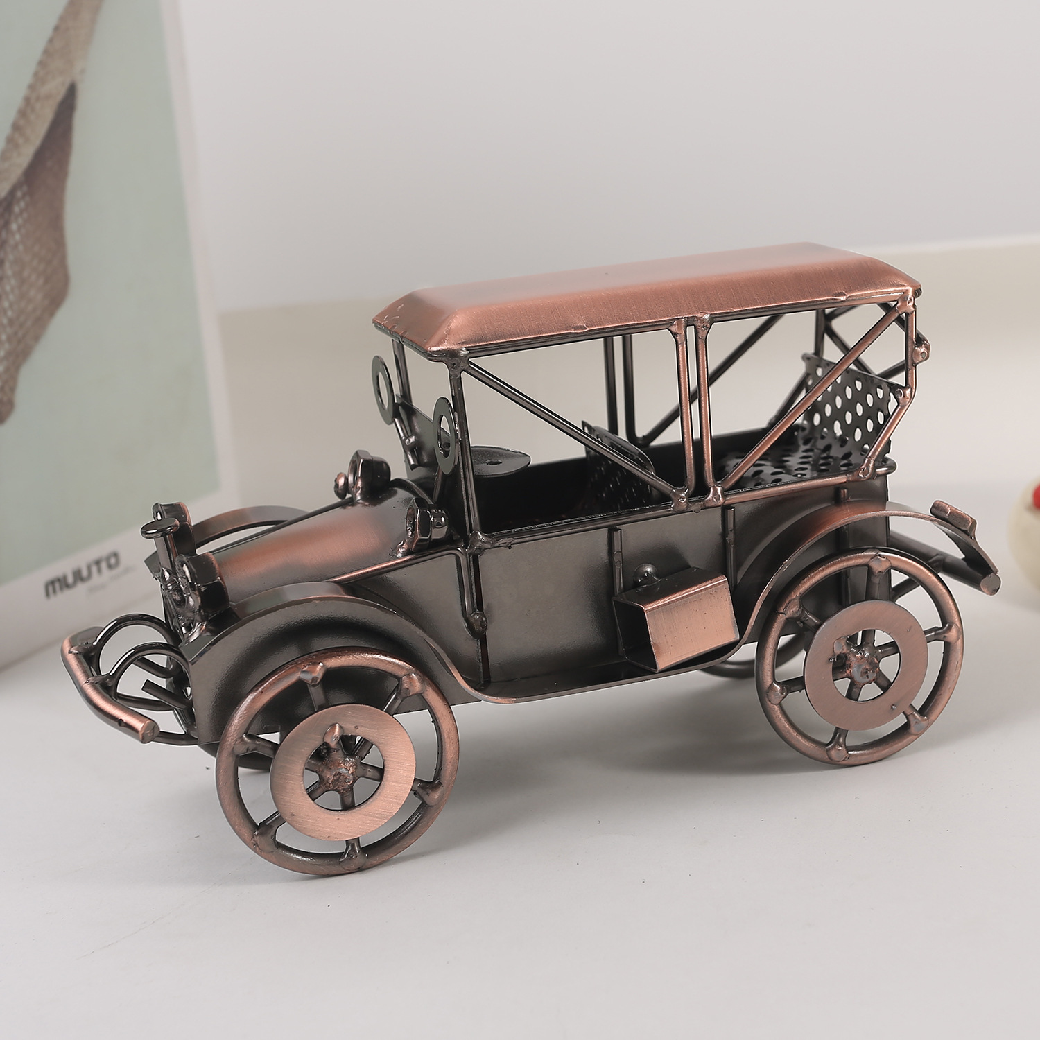 Ornamen Model Mobil Kuno Gaya  - Vintage Collectible Toy Cars ulasan dan harga