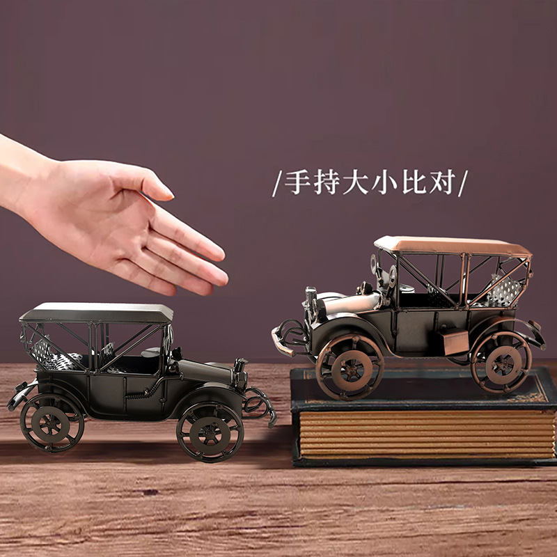 Ornamen Model Mobil Kuno Gaya  - Vintage Collectible Toy Cars ulasan dan harga
