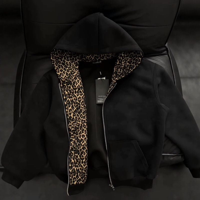 QICHE 2026 Jaket Hoodie Pria G - Vintage Zip Hoodie ulasan dan harga
