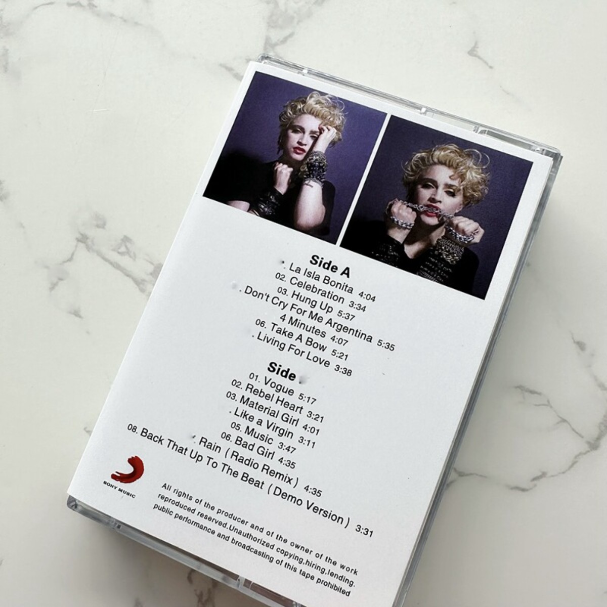 Kaset Musik Pop Klasik Madonna - Vintage Collection ulasan dan harga